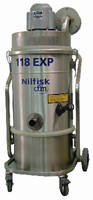 Nilfisk CFM's 118exp Is Certified for Use in Explosive Environments
