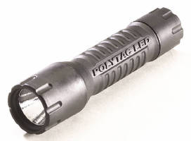 Tactical Flashlights feature tough nylon polymer casing.