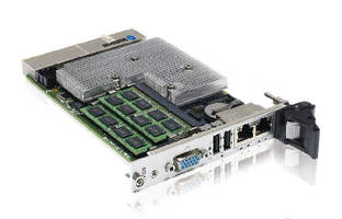 CPU Board features 45 nm Intel Core 2 Duo processor.