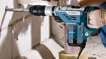 Rotary/Demotion Hammers offer vibration dampening features.