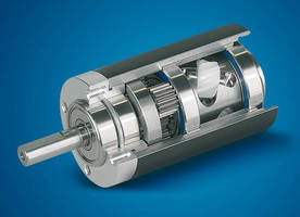 Coaxial-Drive Planetary Gearhead offers low-noise operation.