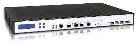 Communication Appliance suits network security applications.
