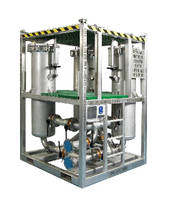 Filtration System enables continuous on-line flow.