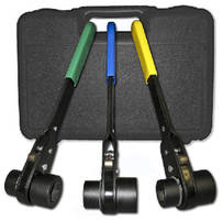 Double Socket Ratchet Wrenches suit heavy-duty applications.