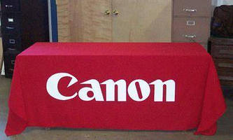 Customized Advertising Tabelcovers and Table Skirts