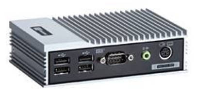 Fanless Embedded Computer is powered by Intel Atom CPU.