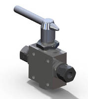 Ball Valves handle pressures up to 20,000 psi.