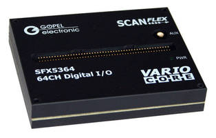 Digital I/O Module combines boundary scan/at-speed test.