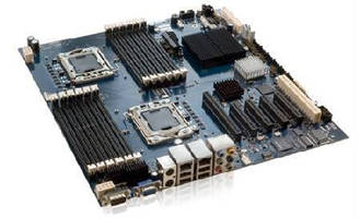 Server Board features quad core processor technology.