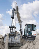 Excavator is designed to promote worker productivity.