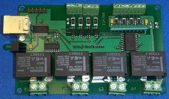 USB Multi Function Relay, ADC, & Opto-In Module Model JSB-380