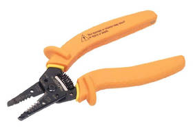 Wire Stripper features insulated design for safety.