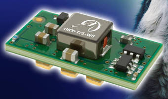 DC/DC Converters come in DOSA-compliant SMT packages.