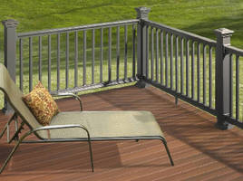 Co-Extruded Railing adds to contractor decking designs.