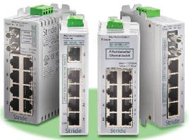Ethernet Switches withstand wide temperature range.