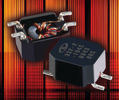 Surface Mount Chokes protect data lines from EMI/RFI.