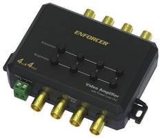 Video Amplifiers are offered in 1- and 4-channel models.