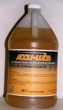 Metalworking Lubricant is environmentally safe.