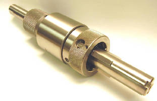 Expanding Mandrel provides 0.0002 in. TIR accuracy.