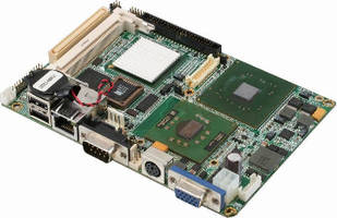 Subcompact Board supports simultaneous and dual video.