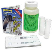 Complete Test Kit determines water quality.