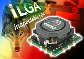 PoL DC/DC Converters feature inspectable LGA package.
