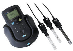 Interchangeable Probes facilitate water analysis testing.