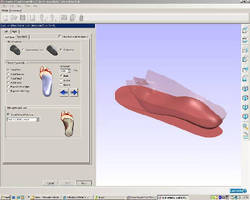 Orthotics Design Software offers anatomical options.