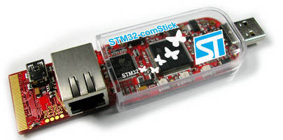 STM32 Development Kit features USB stick design.