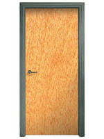 Wood Acoustic Doors include raceway conduit.