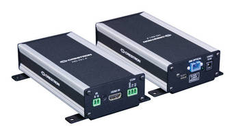 Transmitter/Receiver Pairs enable HDMI over fiber connections.