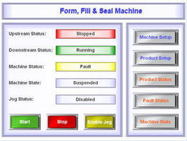 HMI/SCADA Software targets machine level applications.