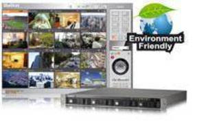 Network Video Recorder records from up to 16 cameras.