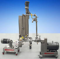 In-Line Wet Mixer Cleans Easily & Minimizes Waste