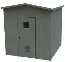 Industrial Shelters protect outdoor equipment.