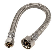 Braided Stainless Steel Connectors withstand vibration.
