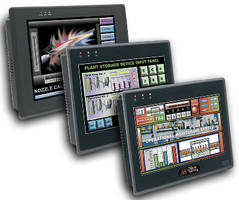 Graphic HMIs come in widescreen and high-resolution versions.