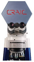 Microspectrophotometer utilizes UV-visible-NIR spectroscopy.