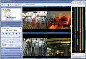 Video Management Software controls surveillance systems.
