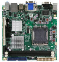 Mini-ITX Motherboard includes GMA X4500 support.