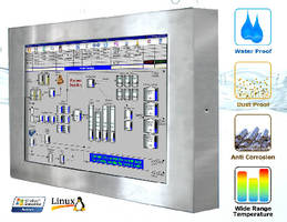 Industrial Computers feature IP65 NEMA 4 waterproof design.