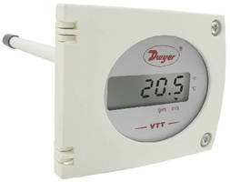 Air Velocity Transmitter also measures temperature.