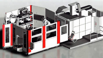 Multi-Axis Manufacturing System handles 1-ton workpieces.