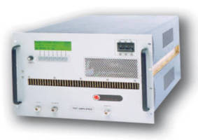 Power Amplifiers target EMC testing applications.