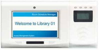 Access Management System features 7 in. LCD touchscreen.