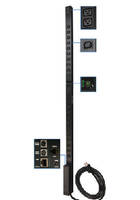 PDUs feature network interface for remote monitoring.