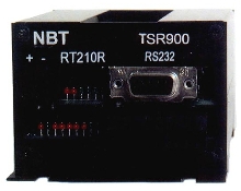 Modem and RTU form spread sprectrum transceiver.