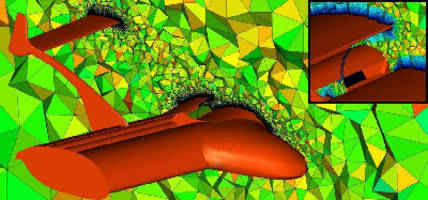Meshing Software for CFD cuts hybrid mesh sizes.
