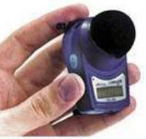 Compact Dosimeter monitors workplace hearing dangers.