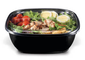 Food Packaging Bowls are made from food-grade recycled PET.